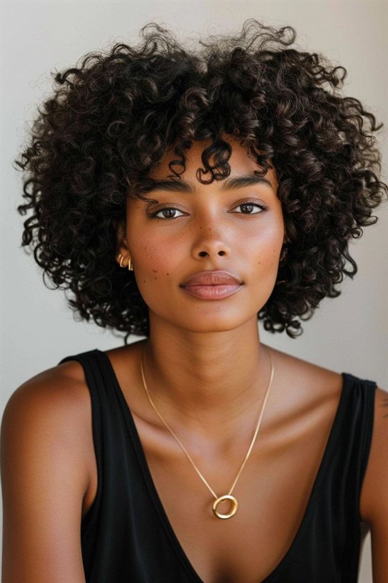 Inspiração de corte para cabelo crespo